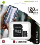 بطاقة ذاكرة 128 GB للجوالات من كينغستون